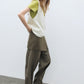 100% wool rolled edge v-neck vest | 4 color