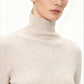 Wool blend seamless knit knitwear | 3 color