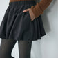 Tulip shape mini pull-on skirt | 3 color