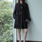 Stylish V-neck short dress | 2 color