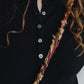 Wool blend fit henley collar knitwear | 5 color