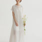 Flowing lightweight fairy two-piece maxi dress | 3 color