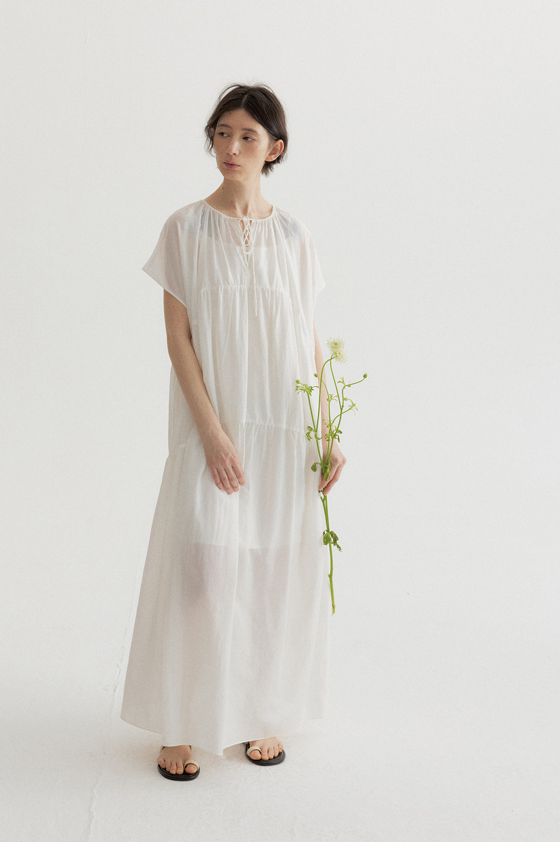 Flowing lightweight fairy two-piece maxi dress | 3 color