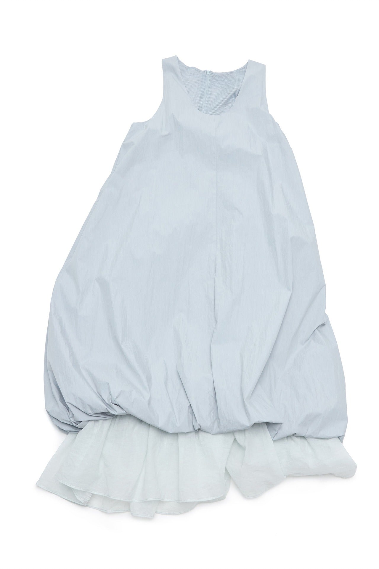 Cotton blend layered effect cloud-like dress | 3 color