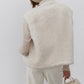 100% wool plush feel warm vest | 2 color