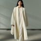 Ultra-relaxed oversized wool-yark dress | 4 color