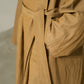 Viscose blend textured spacious trench coat