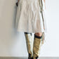 100% cotton pleated skirt with lining | 3 color