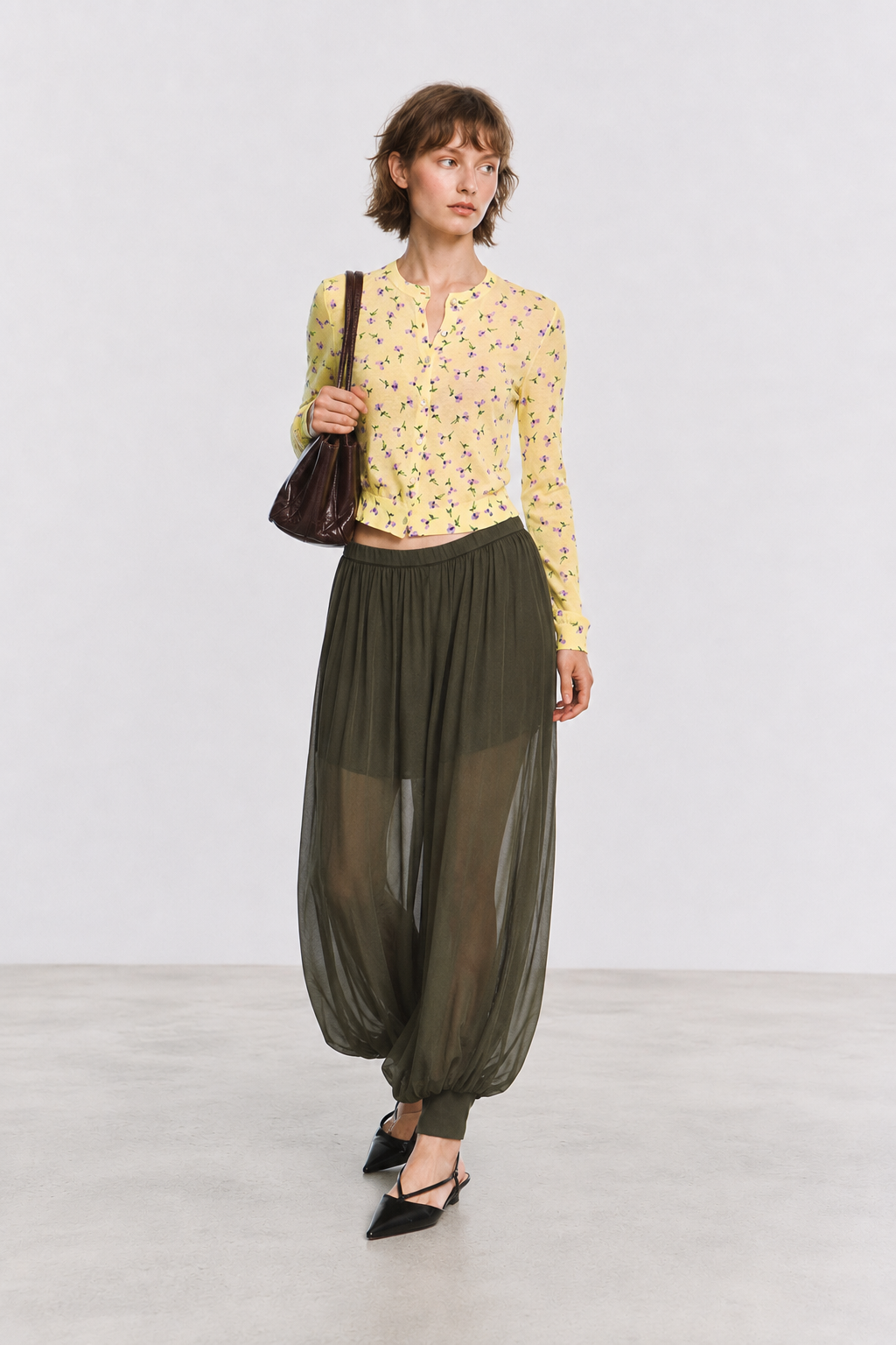 Viscose summer lantern pants | 3 color