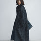 Wool blend PU collar coat | 2 color