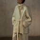Wool blend double-faced mid-length coat | 3 color