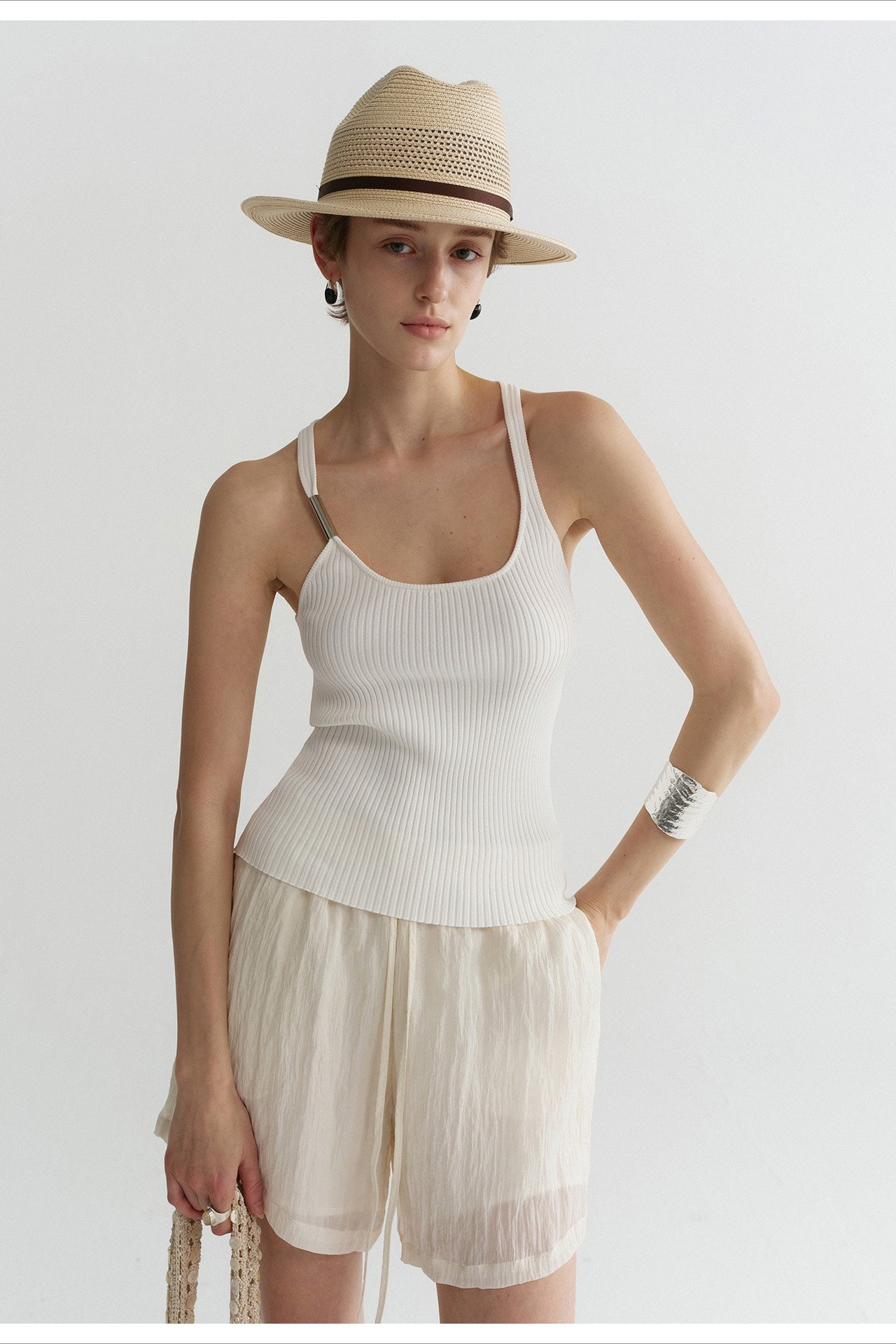 Ribbed knit tank | 3 color