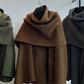 100% wool two-piece scarf and coat | 3 olor