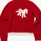 100% sheep wool horse pattern pullover sweater | 3 color