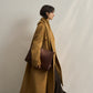 100% wool straight waisted silhouette versatile coat | 5 color