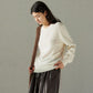 Comfortable 100% wool fun contrasting knitted sweater | 4 color