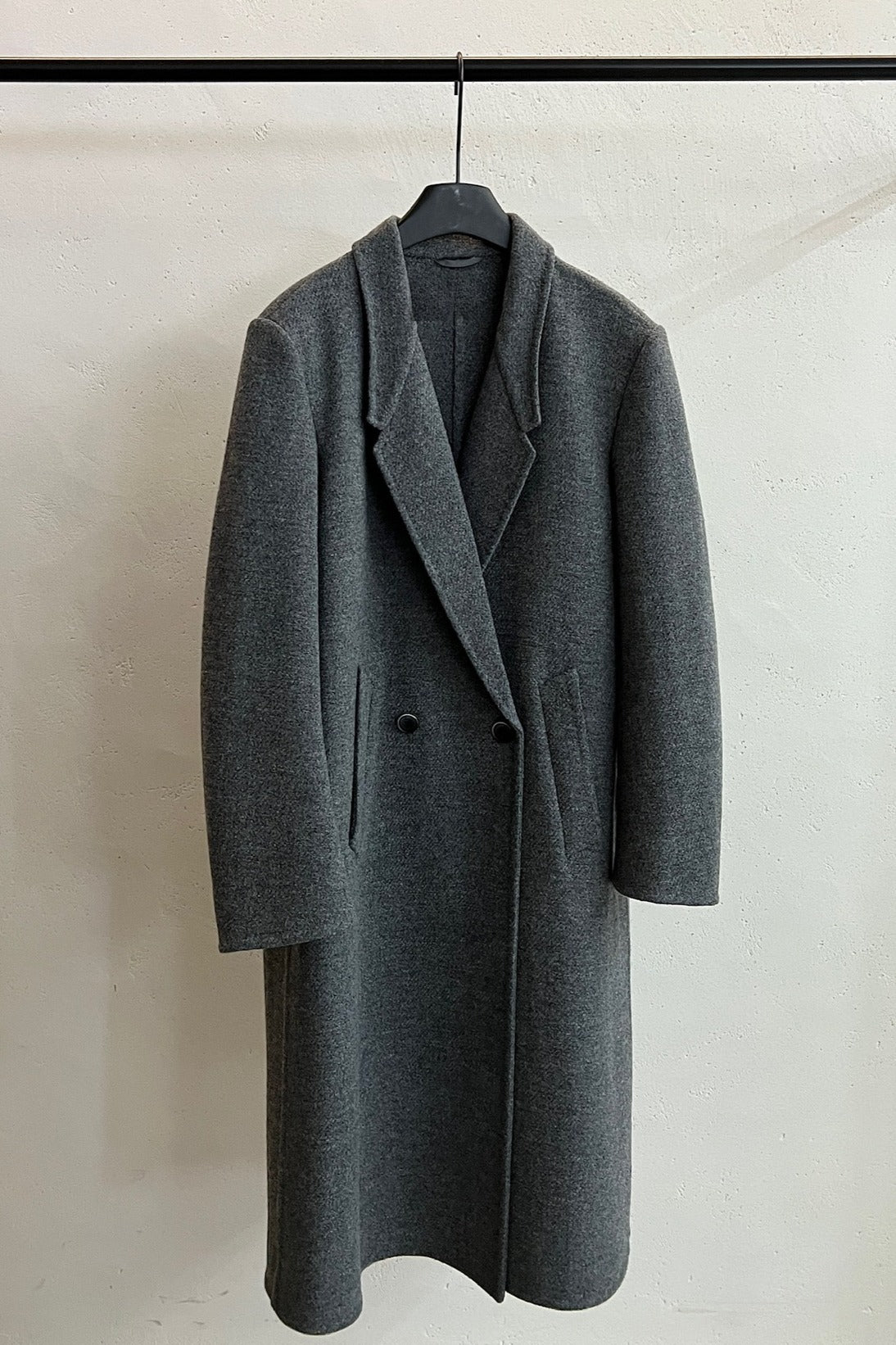 100% wool double-sided fabric blazer coat | 2 color