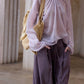 Wide leg elastic waist pants