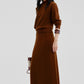 Soft and smooth flattering fit A-ling skirt | 2 color