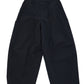 100% cotton high-rise balloon pants with side patch pockets | 4 color
