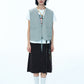 Wool blend filling quilted vest | 3 color