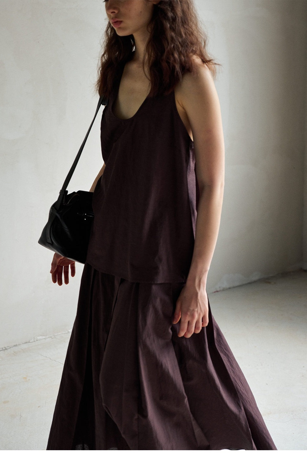 Top dos nu en viscose, coton et lin | 3 couleurs