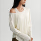 High elastic modal blend relaxed fit sling and t-shirt set | 3 color