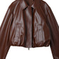Cool edge vintage-style PU jacket | 2 color