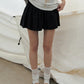 Cotton blend cute mini skirt pants | 4 color