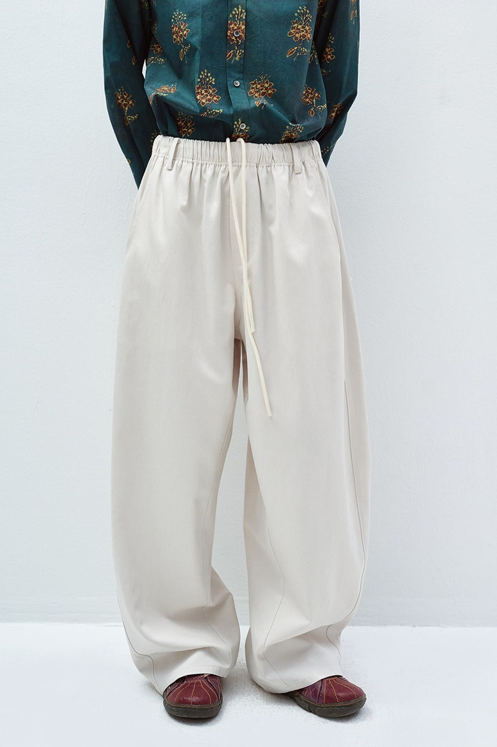 Lyocell-cotton loose casual pants | 5 color