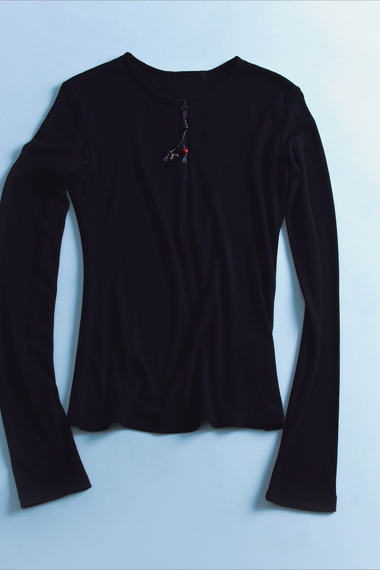 Wool blend soft fit base knitwear | 2 color