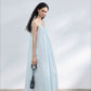 Cotton blend soft sling dress | 4 color