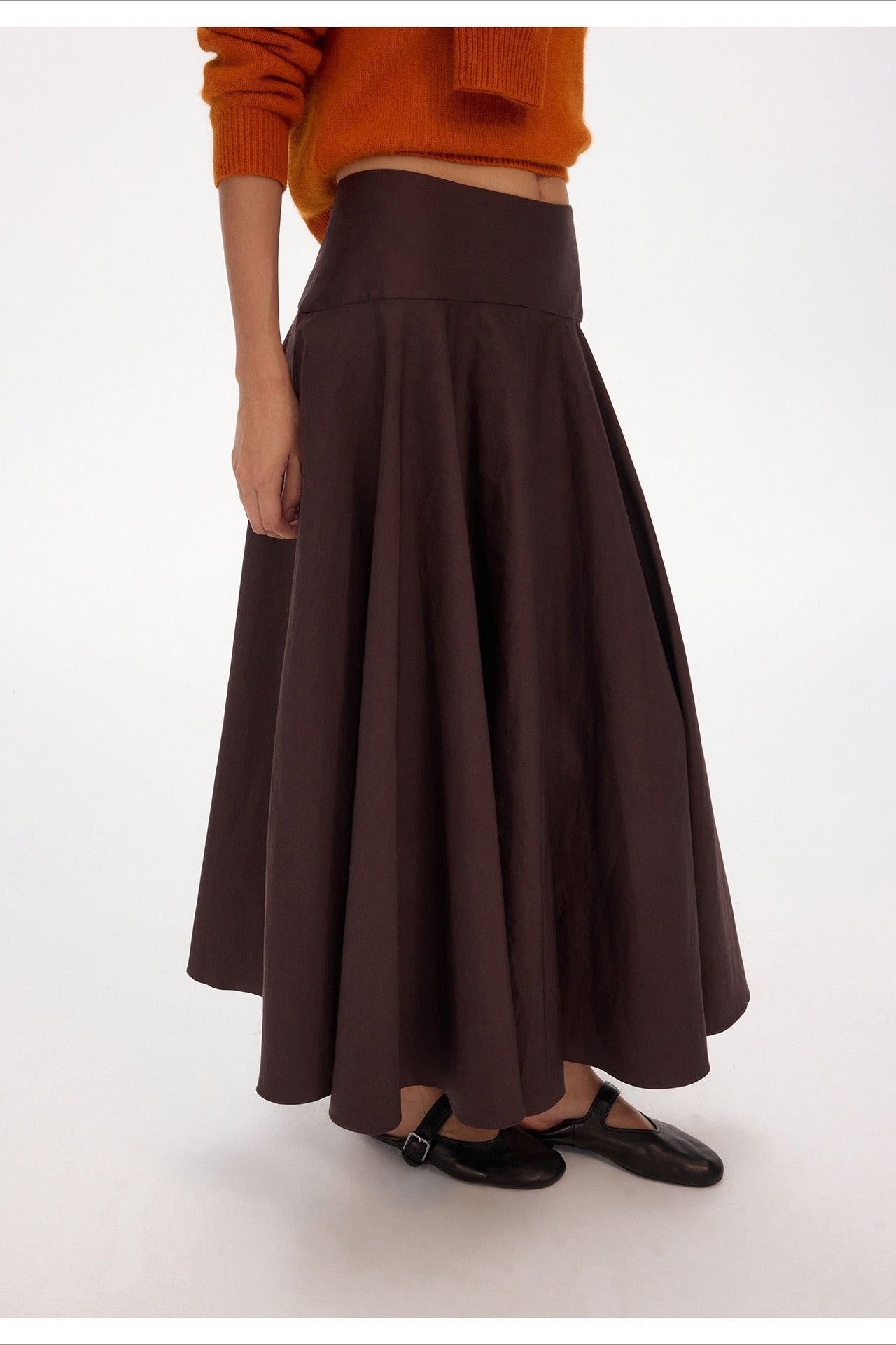 100% cotton umbrella skirt | 2 color