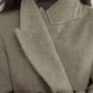 Manteau croisé en laine double face | 4 couleurs