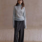 Lightweight thin wide-leg drape casual pants | 2 color