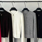 100% wool snug fit dual zipper cardigan | 5 color