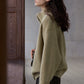 100% wool loose fit chunky knit cardigan | 4 color