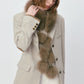 Fox fur fluffy soft touch scarf | 3 color