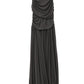 Asymmetric pleated drape tank dress | 3 color