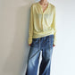 Lyocell blend lightweight loose T-shirt | 5 color