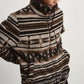 Cozy and casual jacquard fleece jacket | 2 color