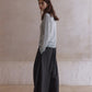 Lightweight thin wide-leg drape casual pants | 2 color
