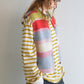 Wool blend soft touch colorful knit vest | 3 color