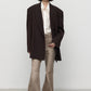 Loose waisted silhouette suit jacket | 3 color