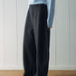 Banana-shape tailored fit casual pants | 3 color