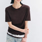 100% cotton semi sheer soft T-shirt | 4 color