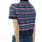 Wool riched vintage charm Fair-isle cardigan | 2 color