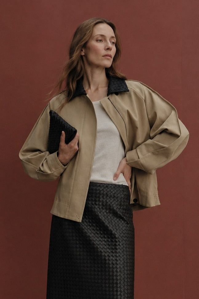 Cotton barn jacket