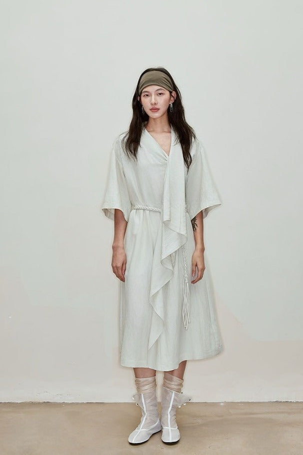 Poetic elegant one-piece dress | 2 color