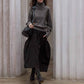 100% wool high neck soft sweater | 3 color